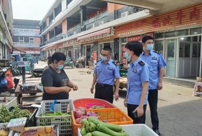 江蘇鎮江 織密農產品批發市場食安防護網 守護“菜籃子”源頭安全